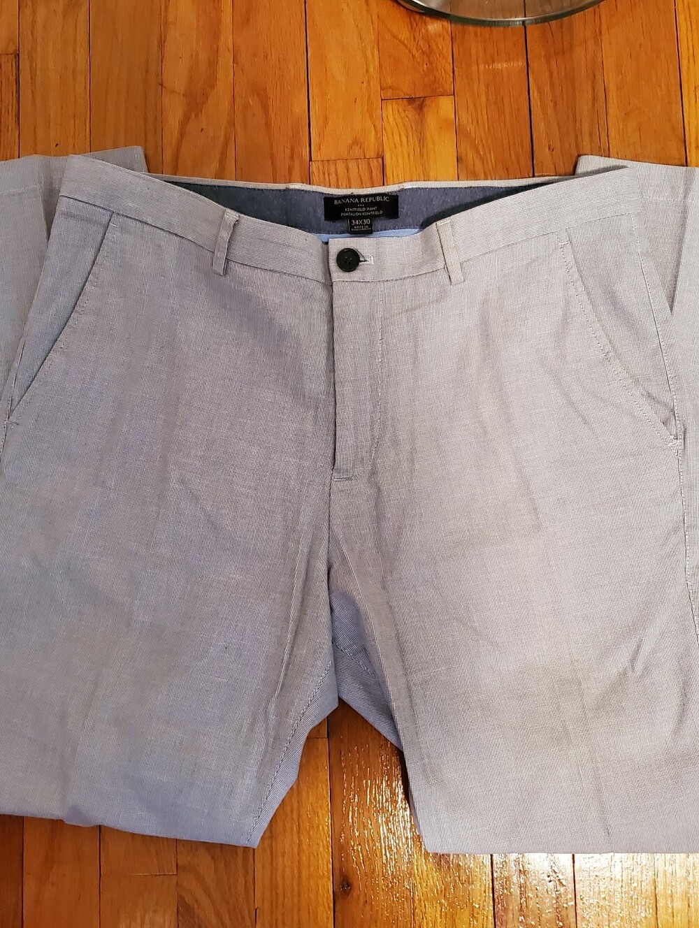 Banana Republic Kentfield  Light Gray Men's Pants